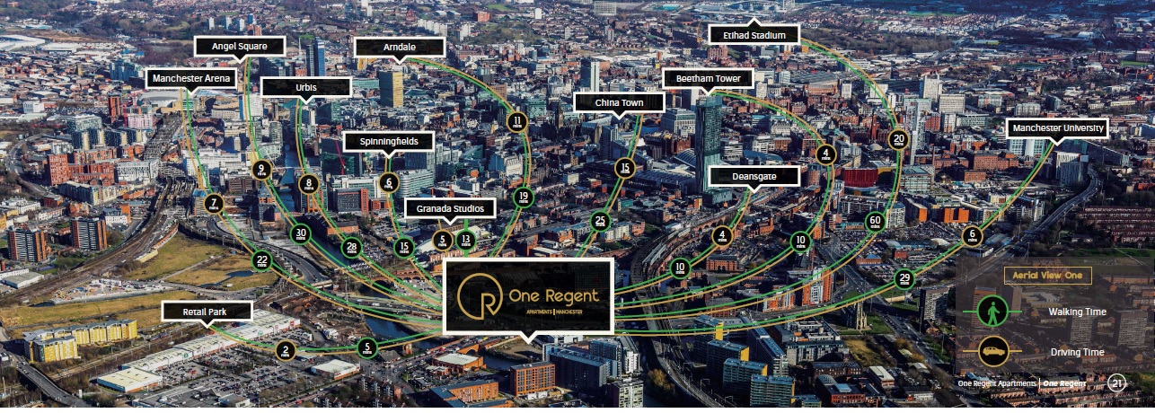 One-Regent-Manchester-Location