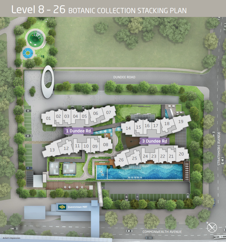 Queens Peak Siteplan Queens Peak Siteplan