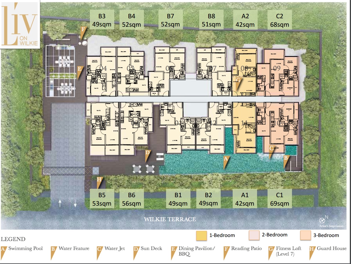 Liv On Wilkie Floor Plan Propertyfactsheet