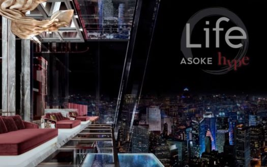Life Asoke Hype Bangkok Thailand 300m from MRT Rama 9