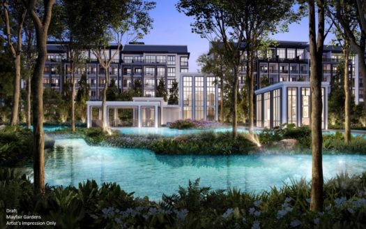Mayfair Gardens and Modern by Oxley within 5 mins walk to King Albert Park MRT