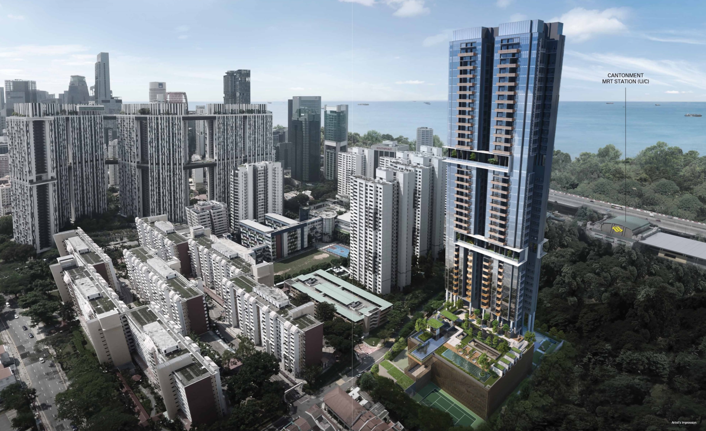 Sky Everton  Luxury Freehold  Next to CBD and Cantonment MRT