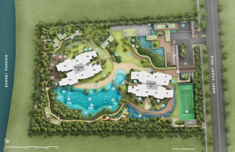 Twin vew Site plan Twin vew Site plan