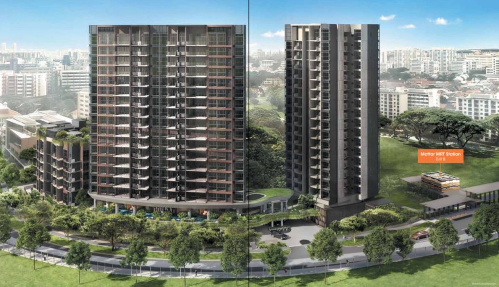 The Antares, a 265-unit residential development along Mattar Road open for Sales on 14th September 2019