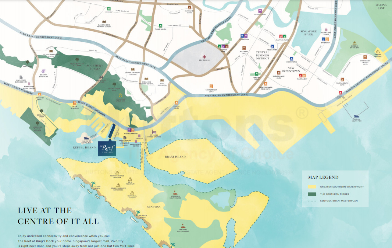 The Reef Condo Location