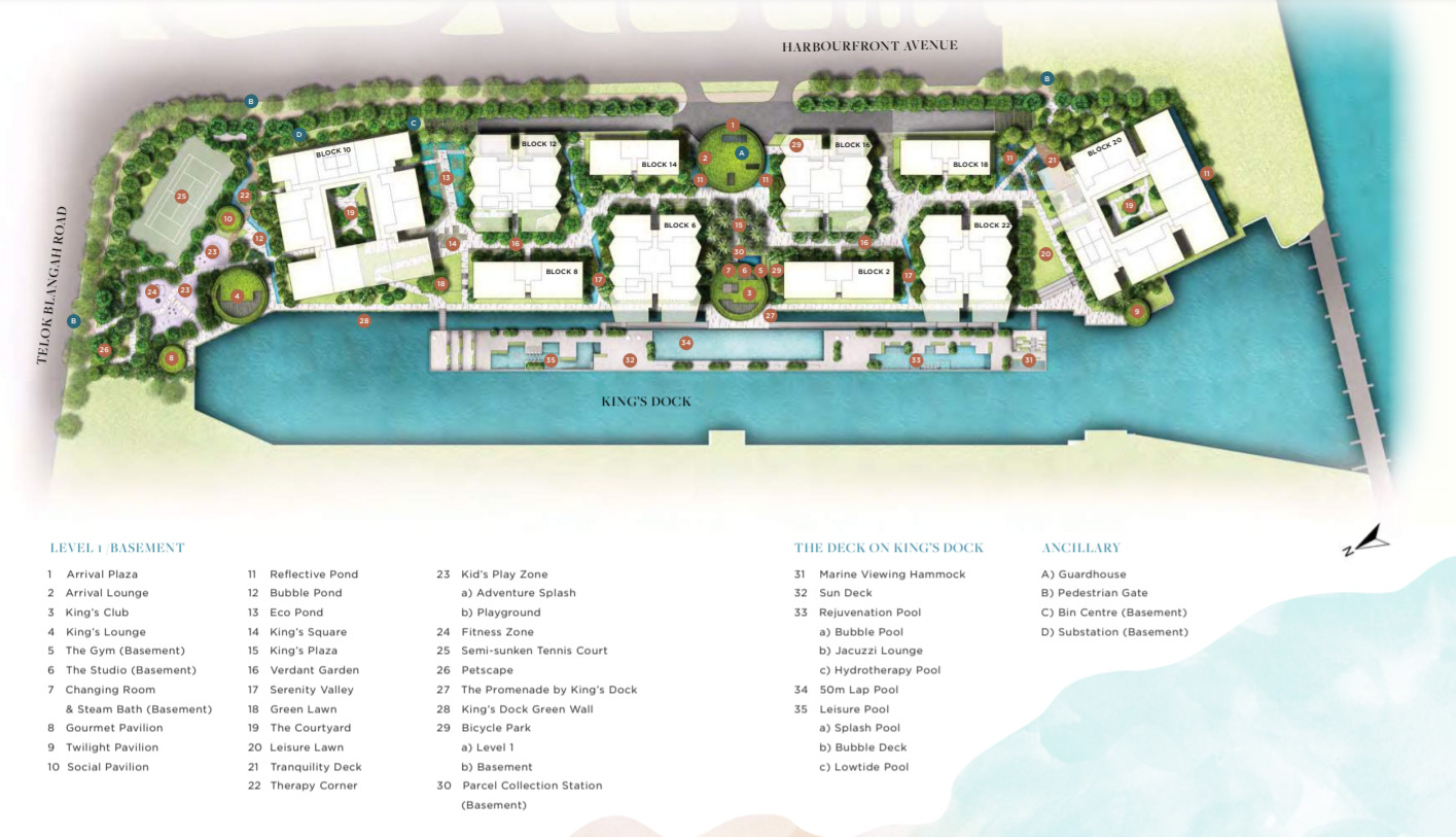 The Reef Condo SitePlan