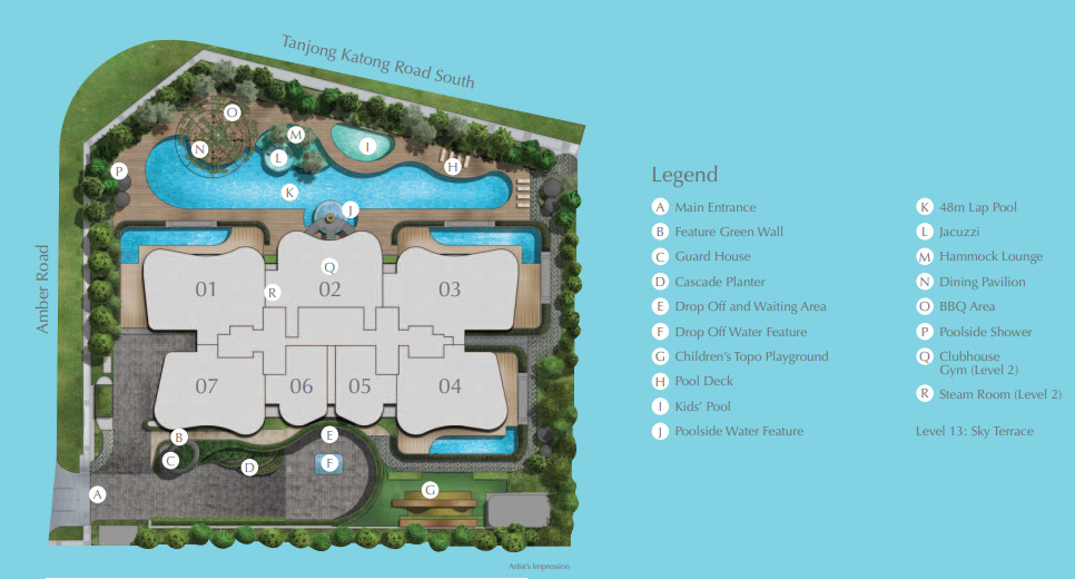Amber skye Site plan Amber skye Site plan