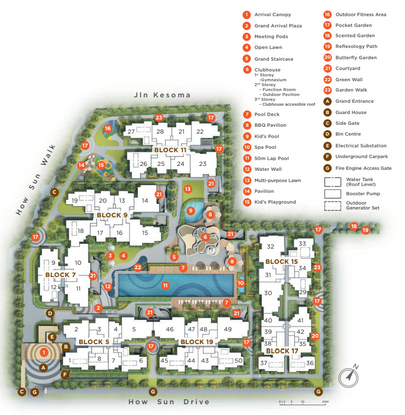 Gazania Siteplan Gazania Siteplan