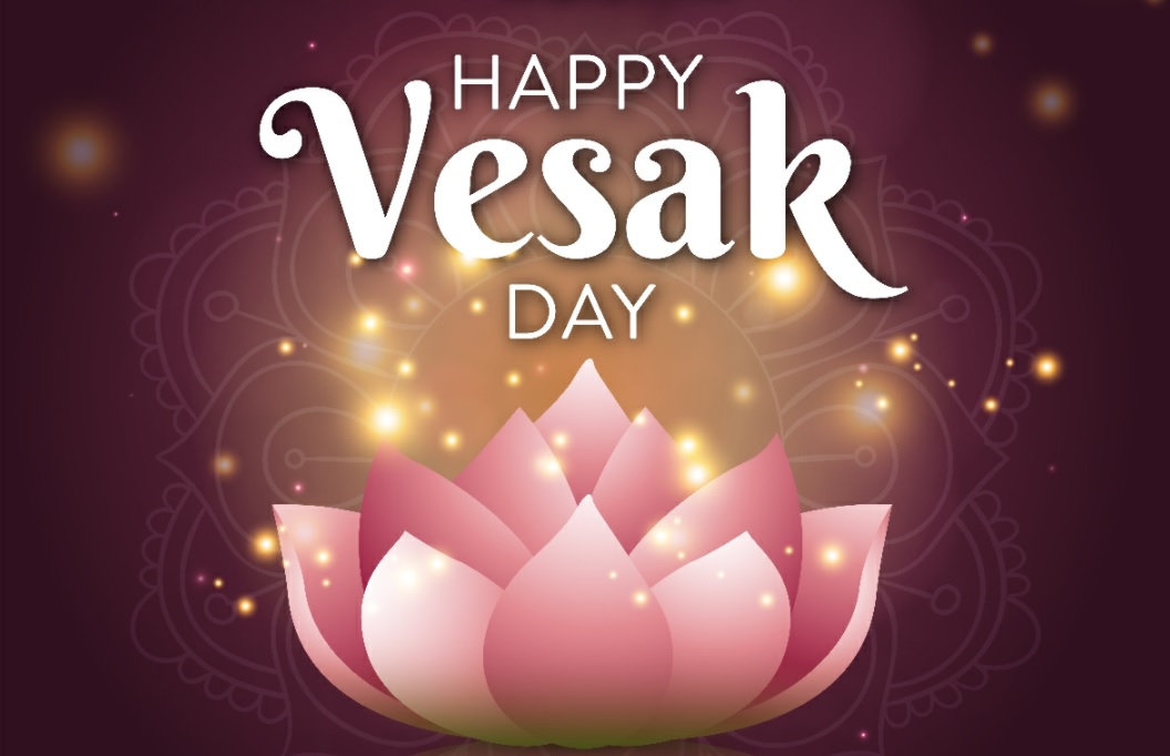 Happy Vesak Day Poster