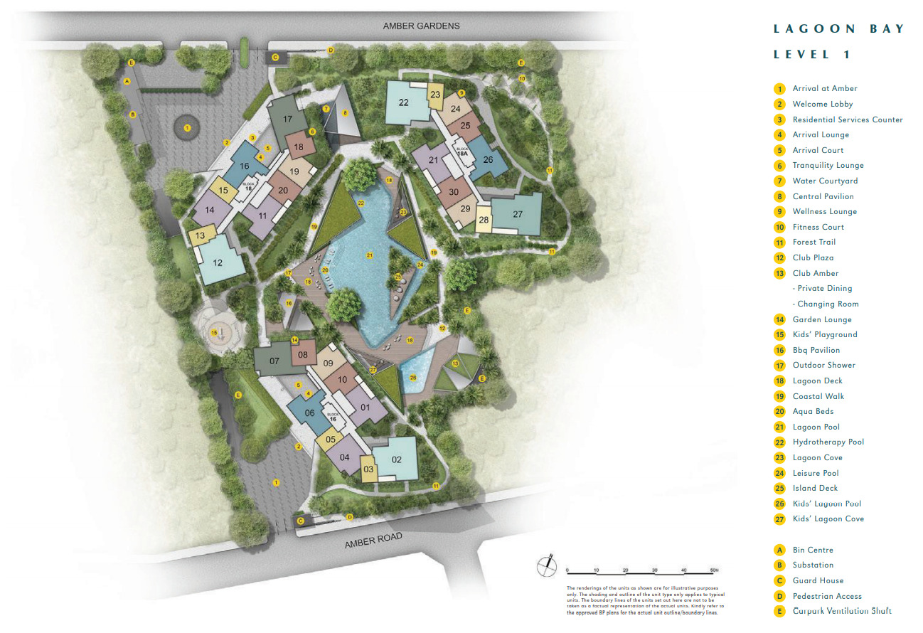 Amber Park Siteplan Amber Park Siteplan
