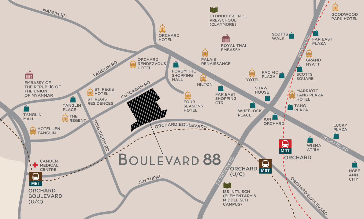 Boulevard 88 Location Boulevard 88 Location