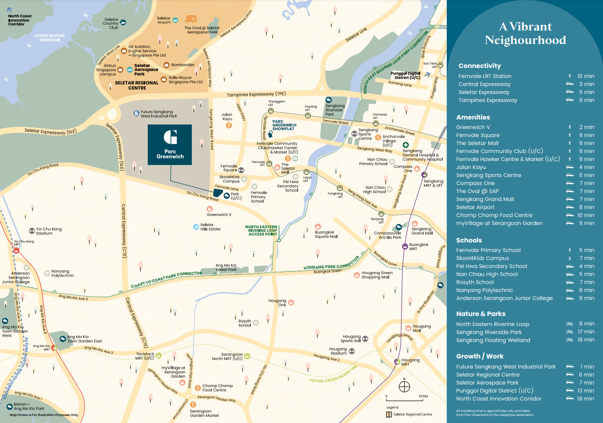 Parc Greenwich Location Map Parc Greenwich Location Map