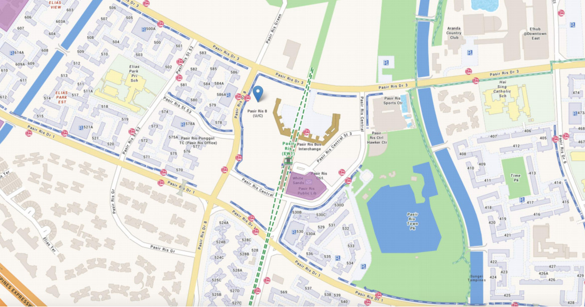 Pasir Ris 8 Location Pasir Ris 8 Location