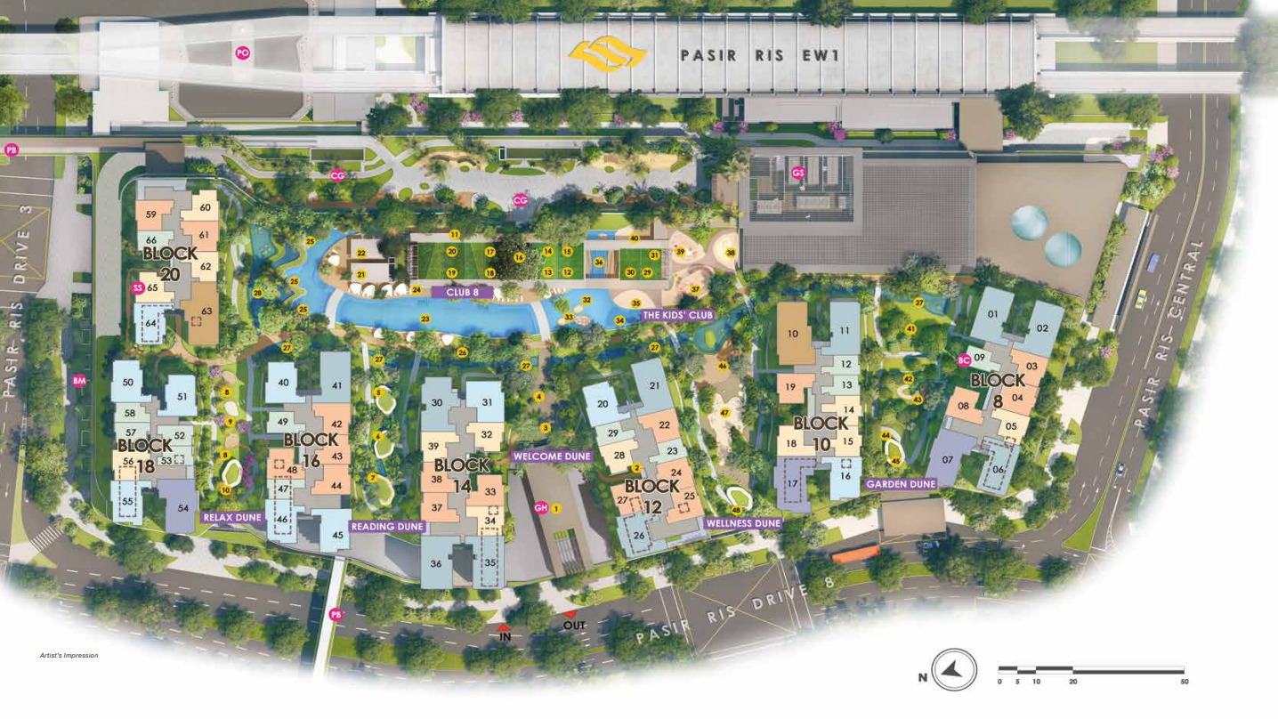 Pasir Ris 8 Siteplan Pasir Ris 8 Siteplan