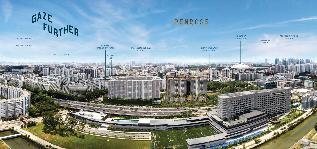 Penrose Aerial View Penrose Aerial View