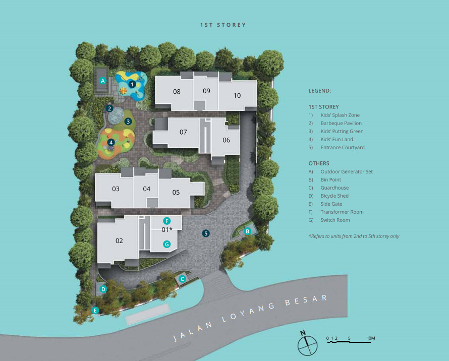 Casa Al Mare Siteplan Casa Al Mare Siteplan