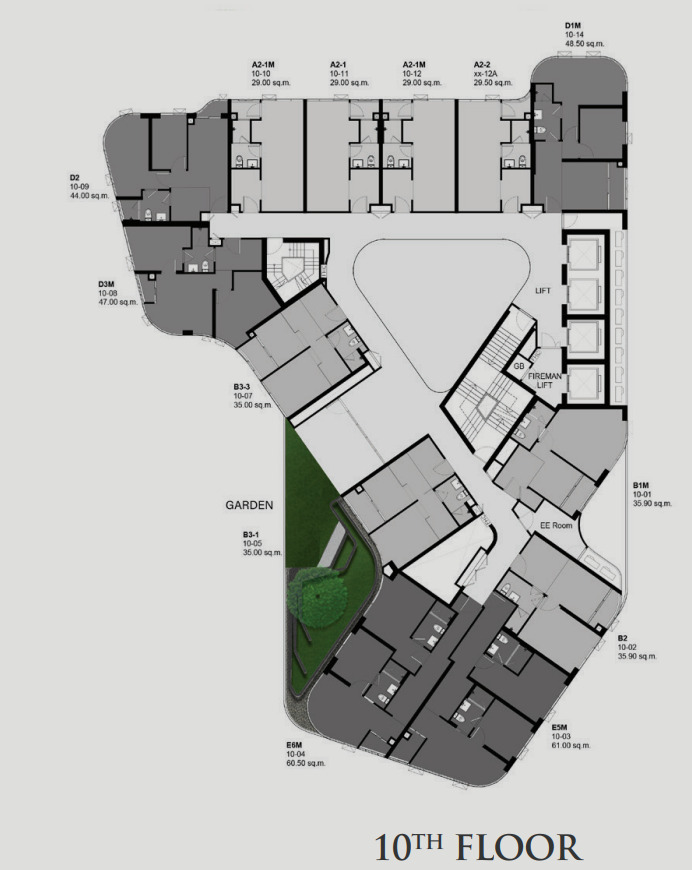 Ideo Q Victory Siteplan 10 Floor Ideo Q Victory Siteplan 10