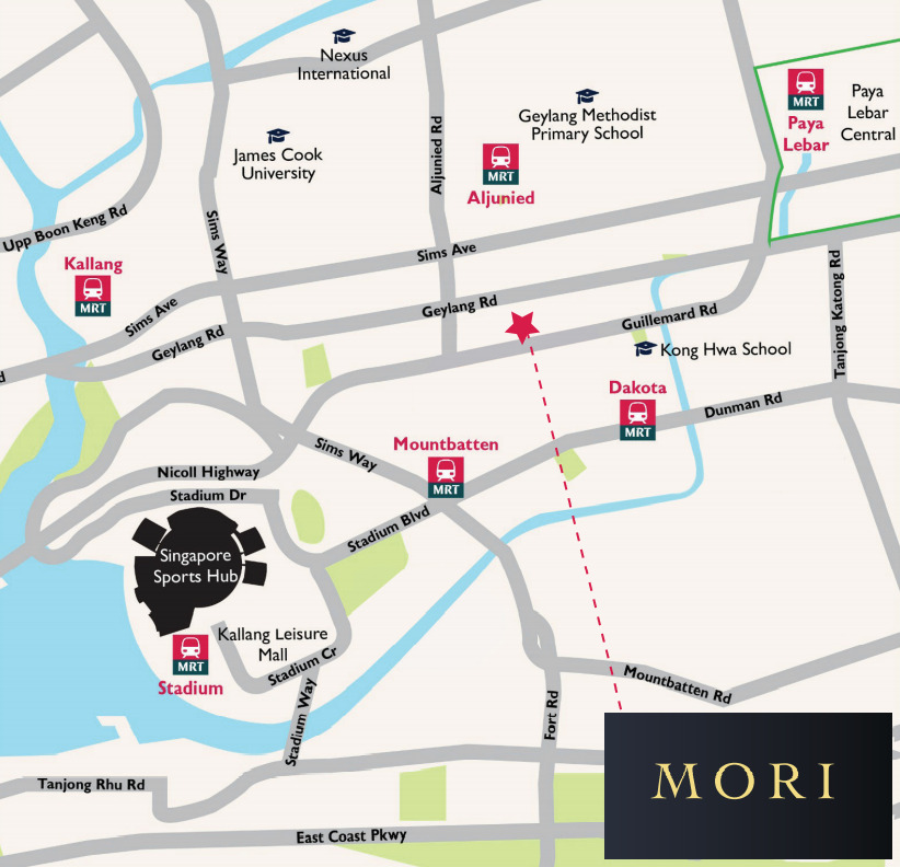 Mori Location Map