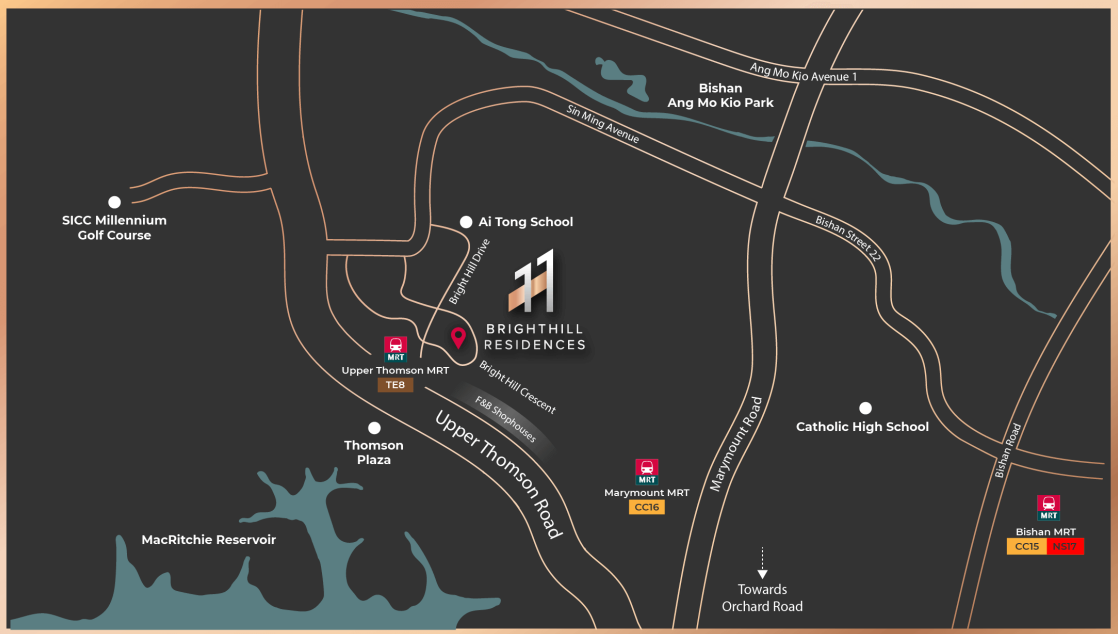 11 Brighthill Map 11 Brighthill Map