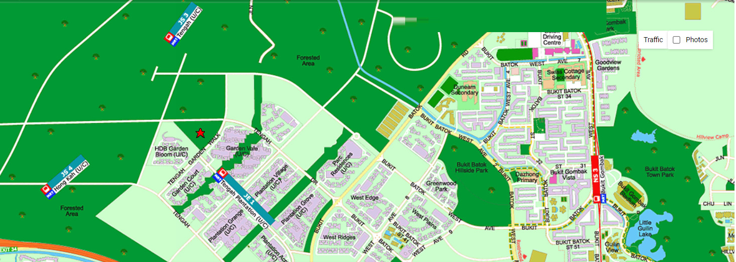 Tengah Garden walk EC Tengah Garden walk EC