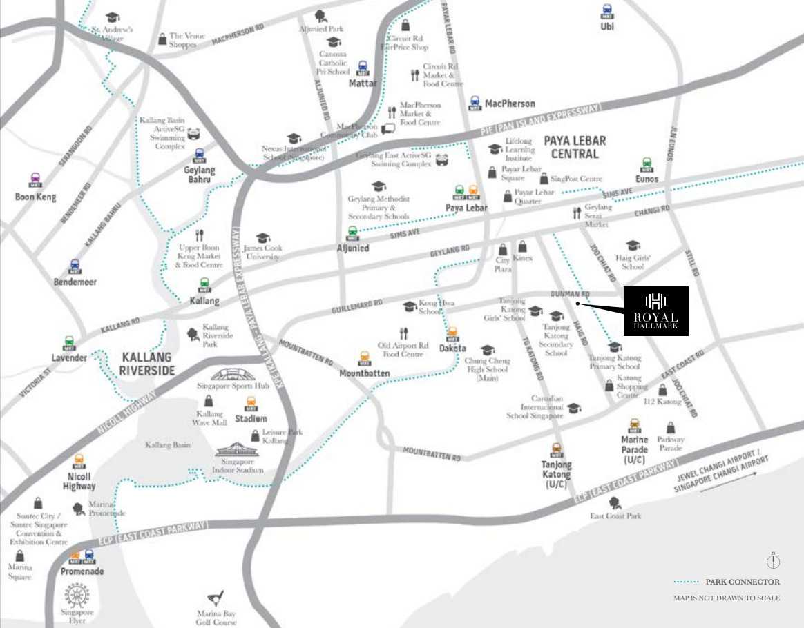 Royal Hallmark Location Map Royal Hallmark Location Map