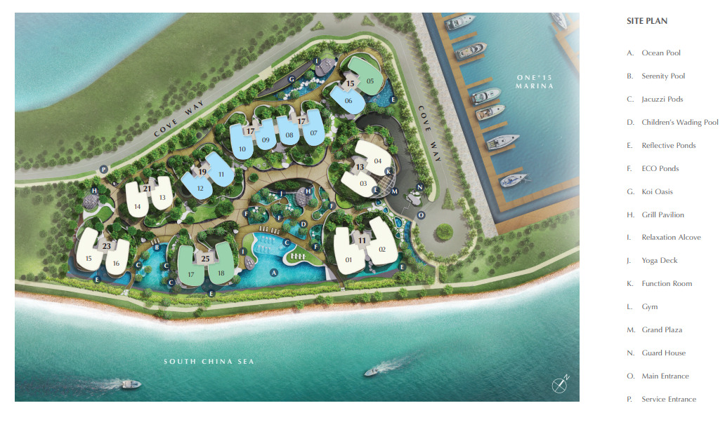Cape Royale Siteplan Cape Royale Siteplan
