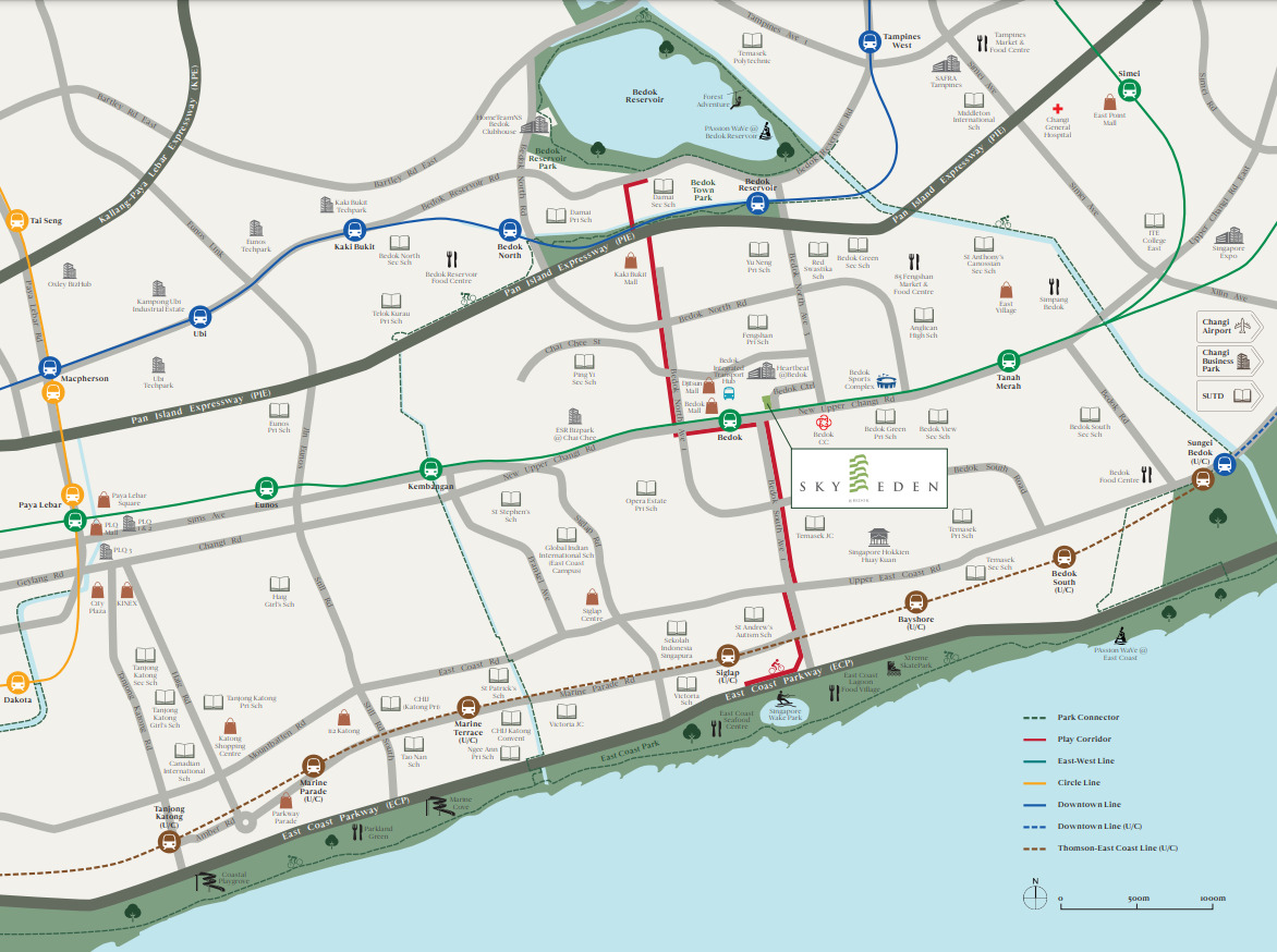 Sky Eden Location Map Sky Eden Location Map