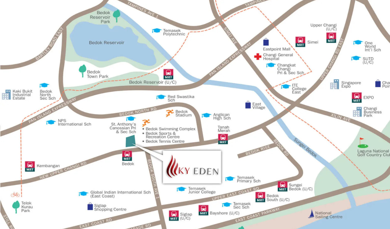Sky Eden Location Map Sky Eden Location Map