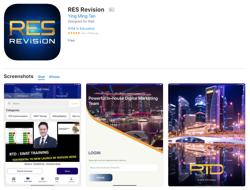 RES Revision App RES Revision App