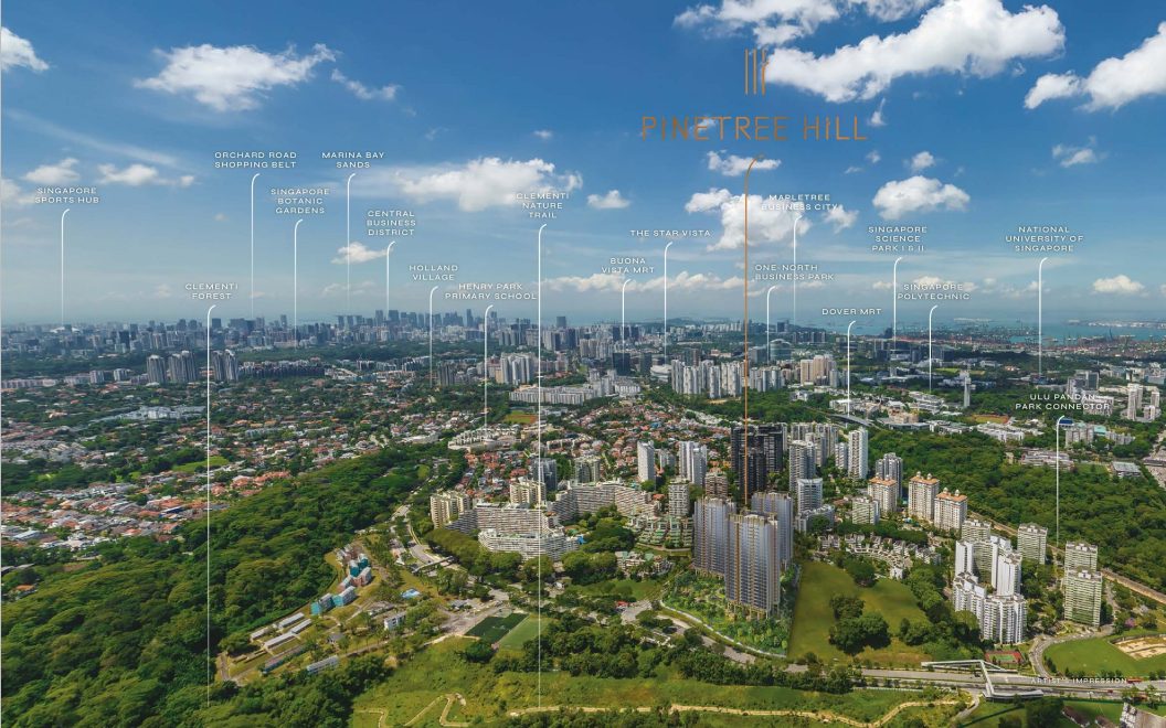 Pinetree hill Sky Drone Pinetree hill Sky Drone