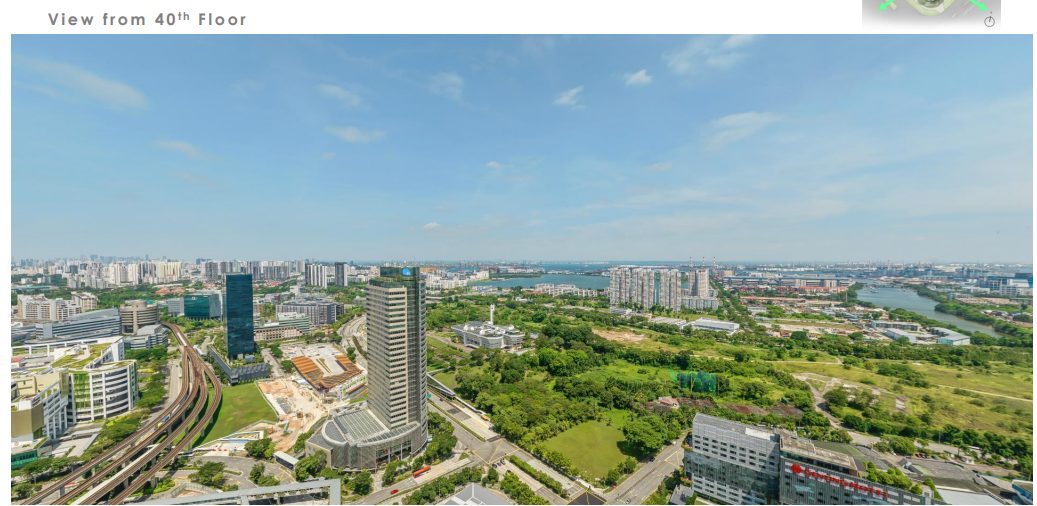 Southern view Jden from 40th floor Southern view Jden from 40th floor