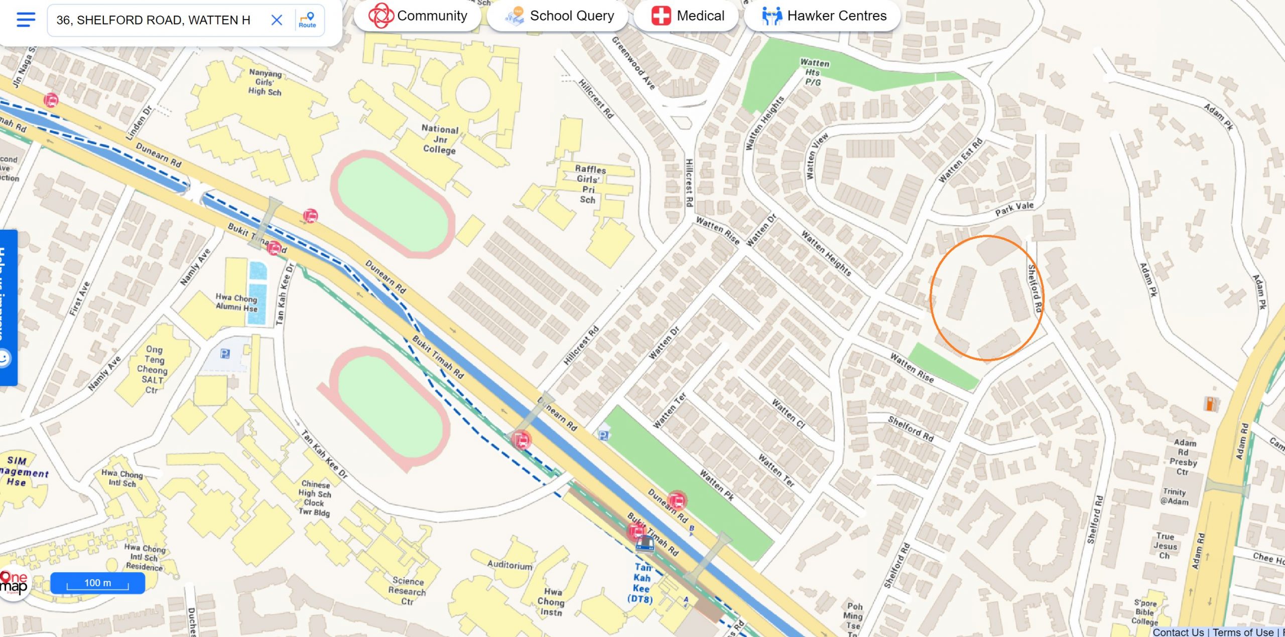 Watten House location Watten House location