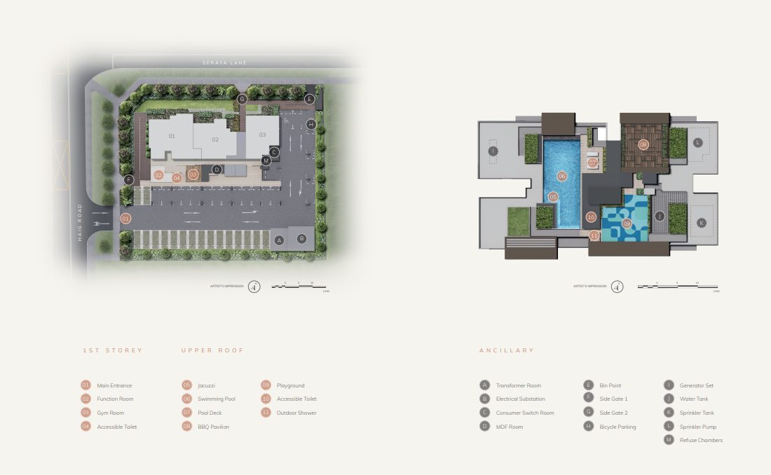 Ardor Residences Facilities Plan Ardor Residences Facilities Plan